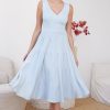 Women Esther & Co Dresses | Sandralee Dress-Light Blue