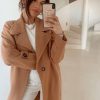 Women Esther & Co Jackets & Coats | Fireplace Coat-Camel