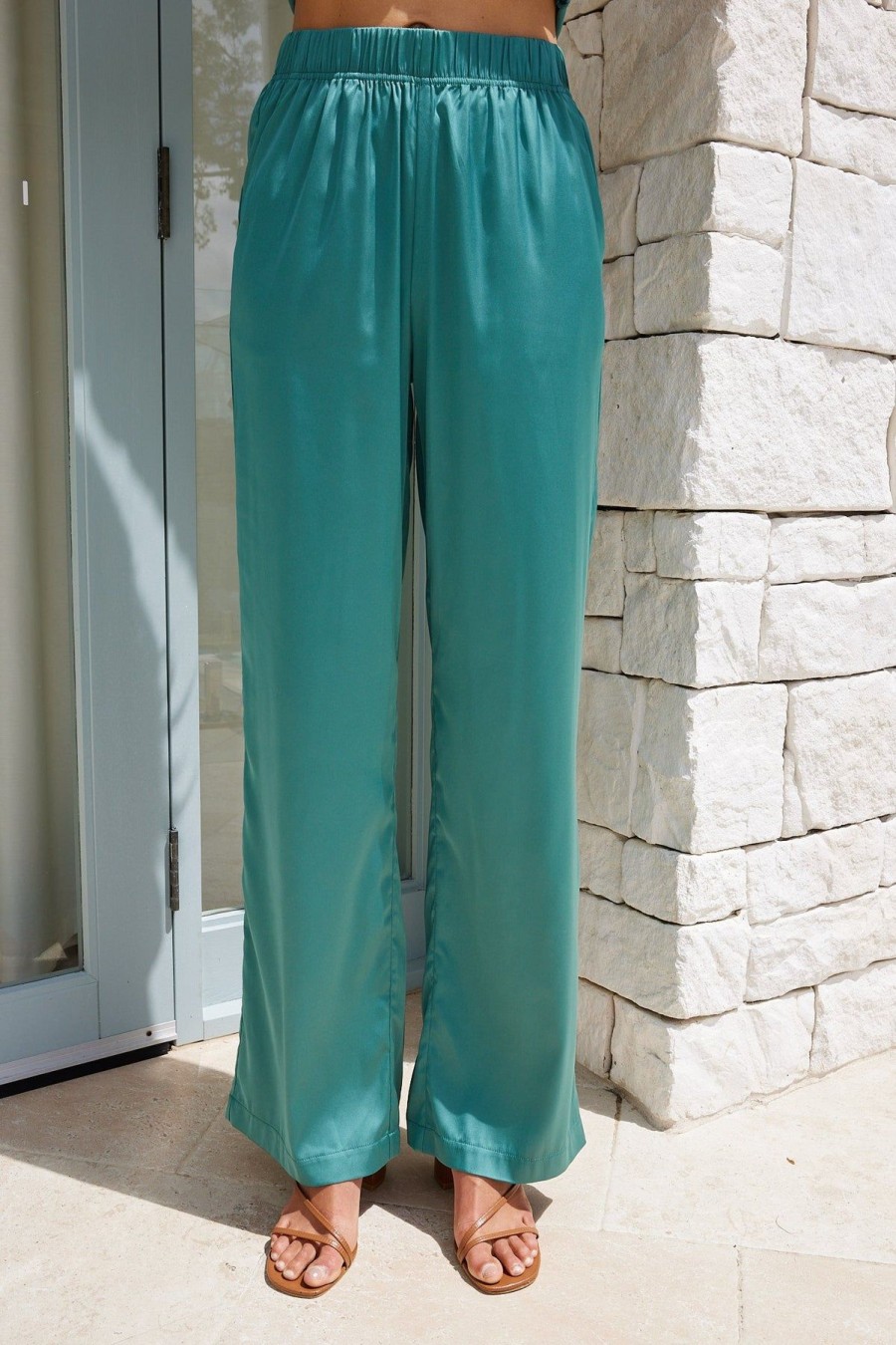 Women Esther & Co Sets | Danelle Pants-Green