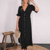 Women Esther & Co Dresses | Korbela Dress-Black