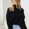 Women Esther & Co Jumpers & Sweaters | Tay Jumper-Black