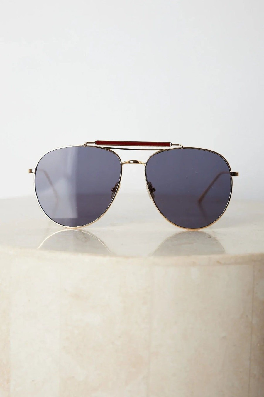 Women Esther & Co Sunglasses | Presley|Gold