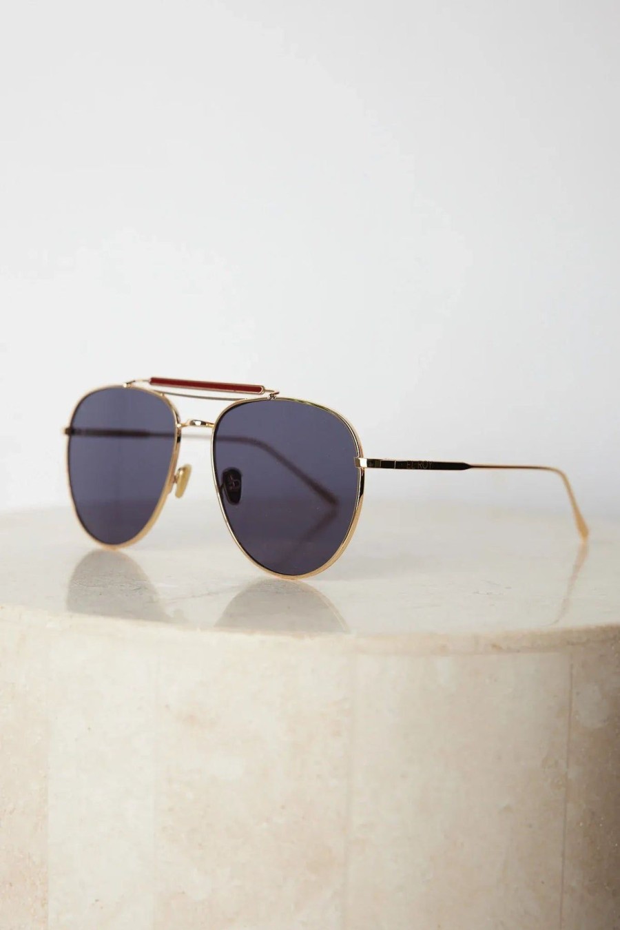 Women Esther & Co Sunglasses | Presley|Gold