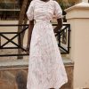 Women Esther & Co Dresses | Winola Dress-White Print