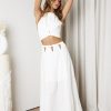 Women Esther & Co Sets | Lecia Skirt-White