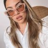 Women Esther & Co Sunglasses | Frankie|Blush