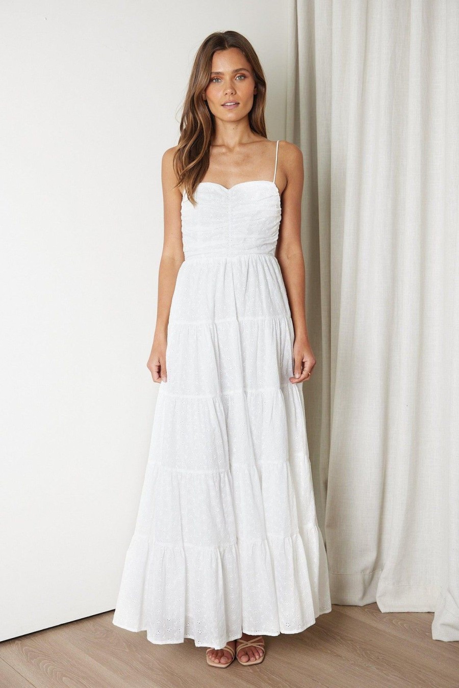 Women Esther & Co Dresses | Algie Dress-White