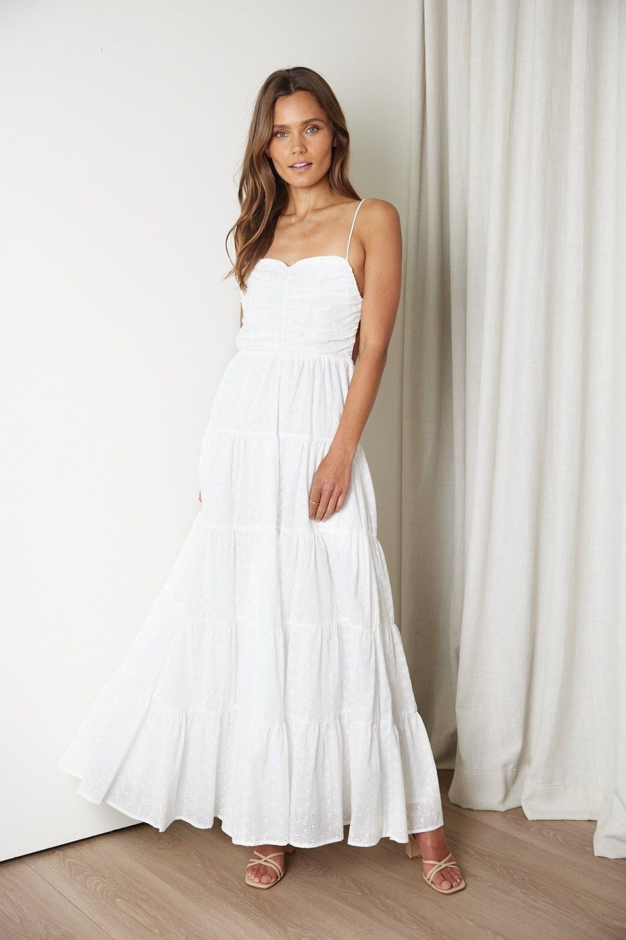 Women Esther & Co Dresses | Algie Dress-White