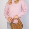 Women Esther & Co Jumpers & Sweaters | Gyovanne Knit-Pink