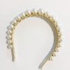 Women Esther & Co Bags | Emma Pearl Statement Headband-Gold