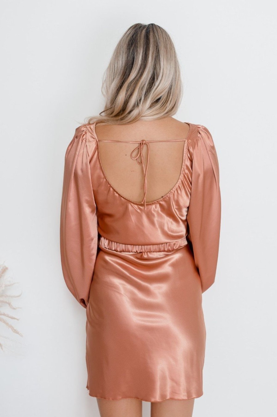 Women Esther & Co Dresses | Tonneli Dress-Rust