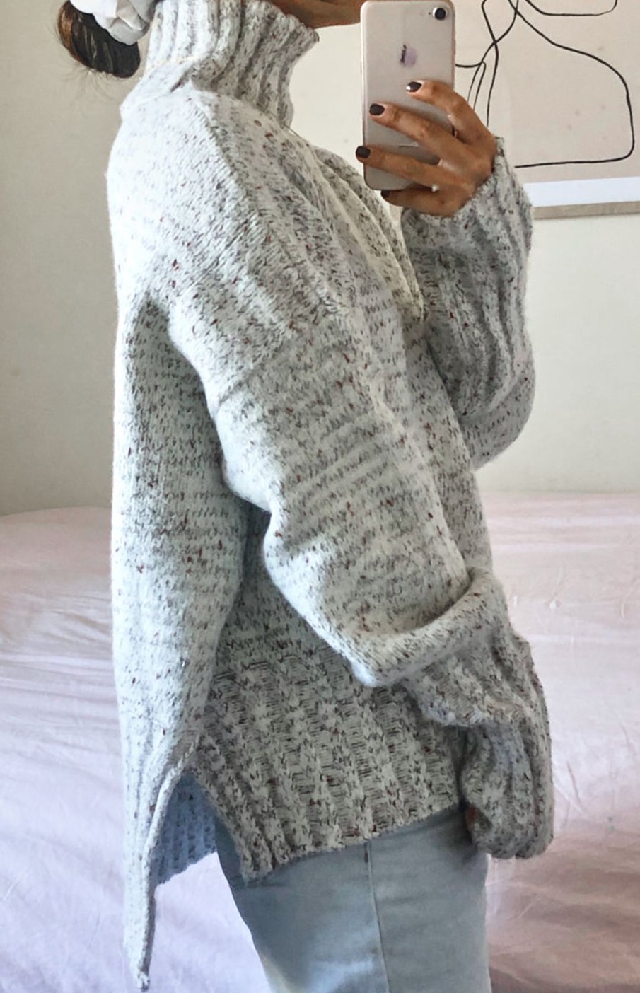 Women Esther & Co Jumpers & Sweaters | Chesterfield Jumper-Grey