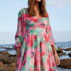 Women Esther & Co Dresses | Andria Dress-Pink Print