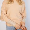 Women Esther & Co Jumpers & Sweaters | Haliberry Knit-Beige