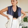 Women Esther & Co Activewear | Devoted Vest-Navy