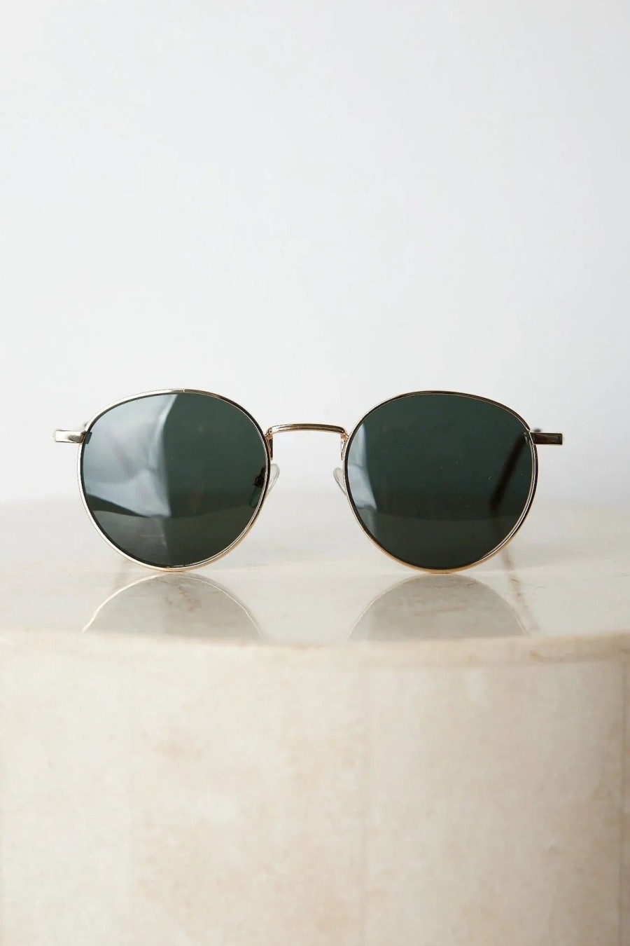 Women Esther & Co Sunglasses | Lawton|Gold