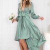 Women Esther & Co Dresses | Bryleigh Dress-Sage